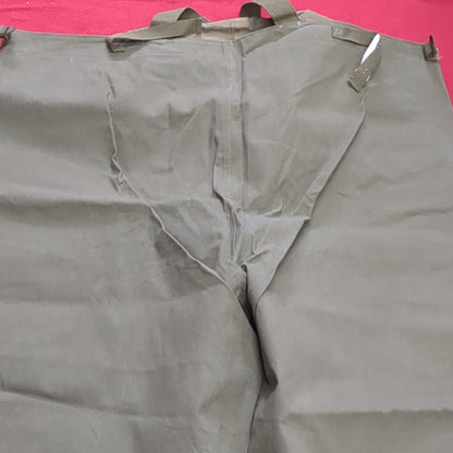 RARE MINT CONDITION Large World War II US Navy FOUL WEATHER TROUSERS Pants (28o da04-12)
