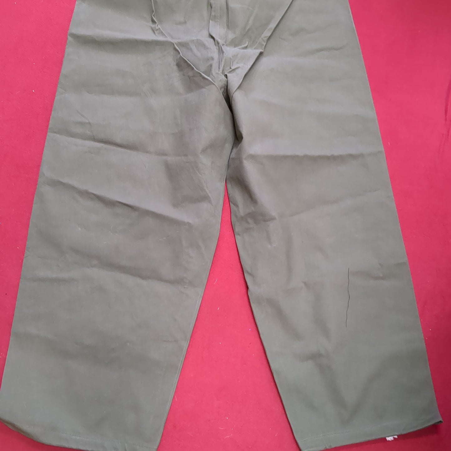 RARE MINT CONDITION Large World War II US Navy FOUL WEATHER TROUSERS Pants (28o da04-12)