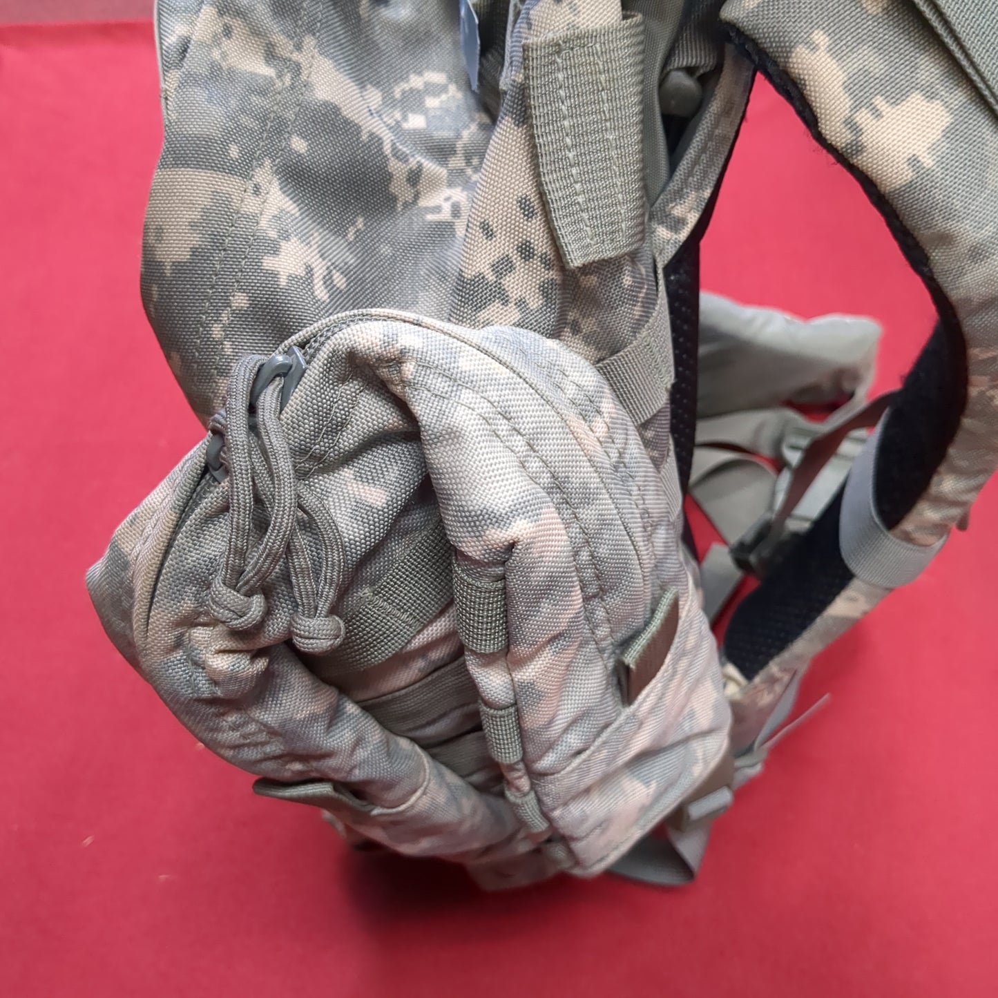 AWESOME SEATAC SEATEC Go Bag Padded Kidney Belt ACU Digital Used (dcl da6-1)