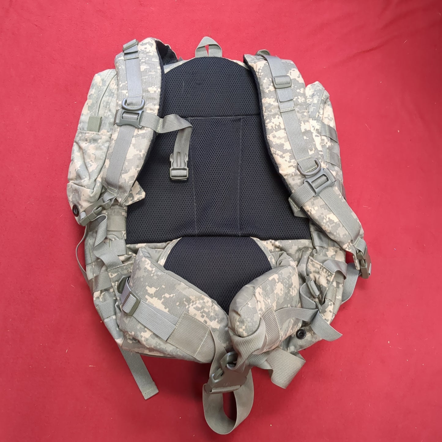 AWESOME SEATAC SEATEC Go Bag Padded Kidney Belt ACU Digital Used (dcl da6-1)