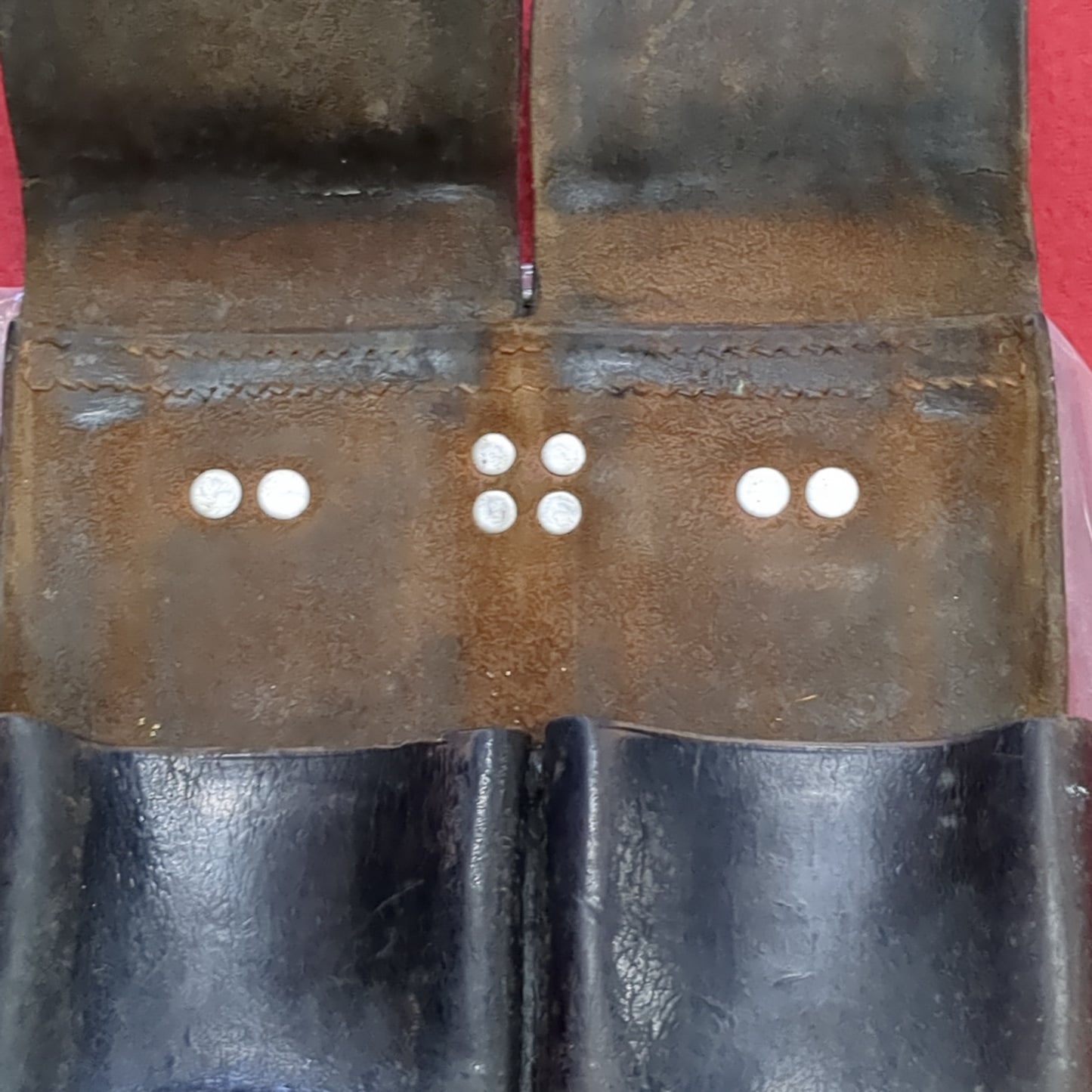 VINTAGE WWII Austrian Stolla Wien Ges Gesch Magazine Pouch (DCL da6-19)