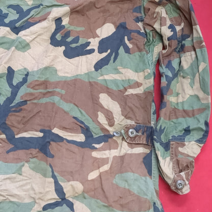 US Army Small Regular BDU Woodland Cold Weather Top Jacket (a03 DC01-O)