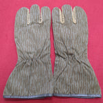 East German Stricktarn Leather Work Gloves Sz 3 Men’s Excellent condition (a08Z)