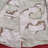 Medium Short DCU Desert Camo Top Jacket Uniform Good Condition (a08W)