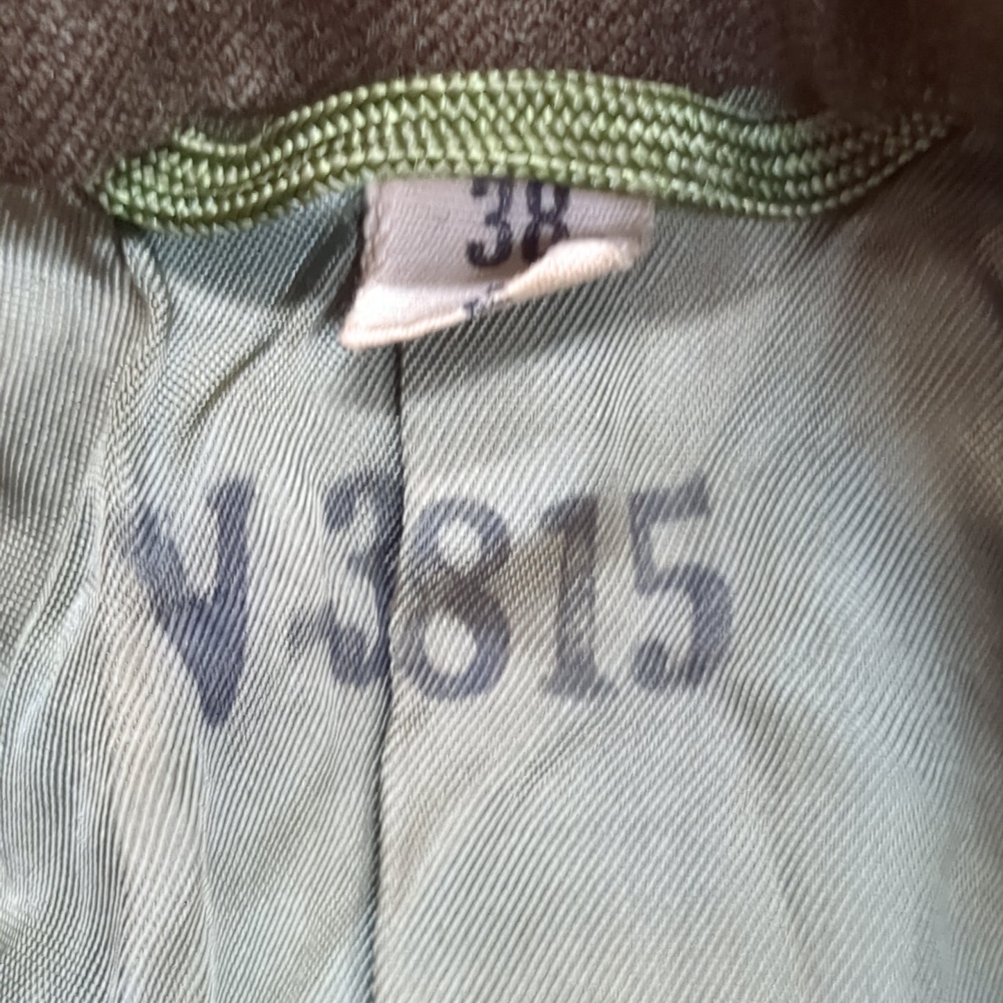 WWII 1952 38L IKE M-1950 Jacket, Field, Wool OD Excellent condition (a08 DC3-L)