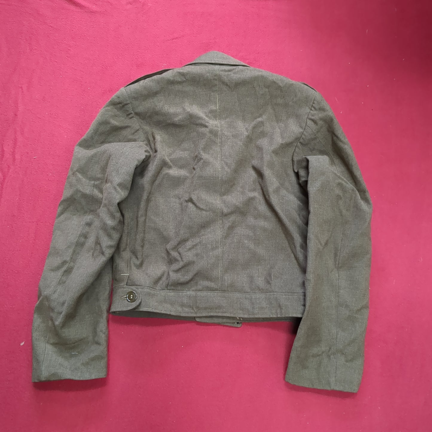 WWII 1952 38L IKE M-1950 Jacket, Field, Wool OD Excellent condition (a08 DC3-L)