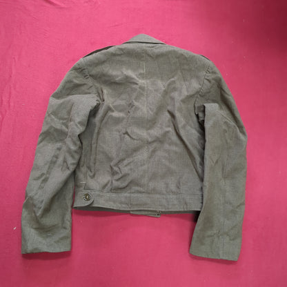 WWII 1952 38L IKE M-1950 Jacket, Field, Wool OD Excellent condition (a08 DC3-L)