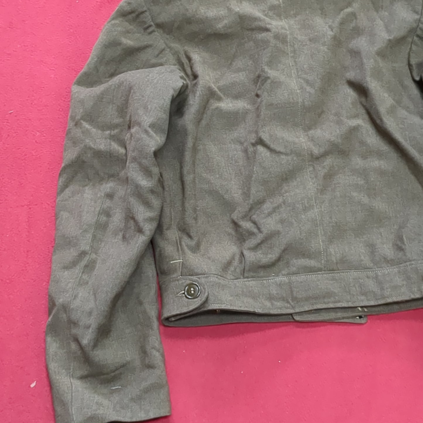 WWII 1952 38L IKE M-1950 Jacket, Field, Wool OD Excellent condition (a08 DC3-L)
