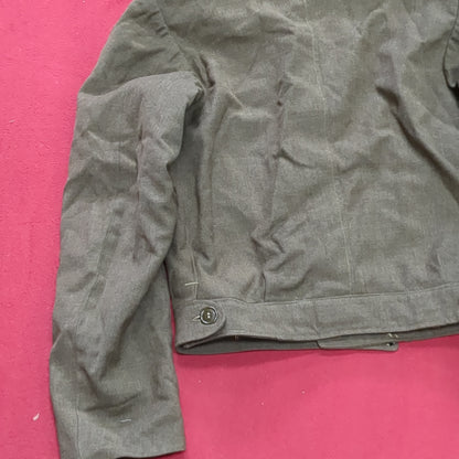 WWII 1952 38L IKE M-1950 Jacket, Field, Wool OD Excellent condition (a08 DC3-L)