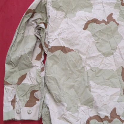 Medium Short DCU Desert Camo Top Jacket Uniform Excellent condition (a08 DC3-U)