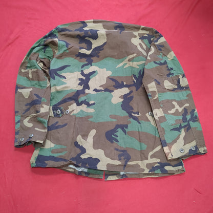 US Army Medium Regular BDU Woodland Top Jacket Excellent Condition (a10 DC4-x)