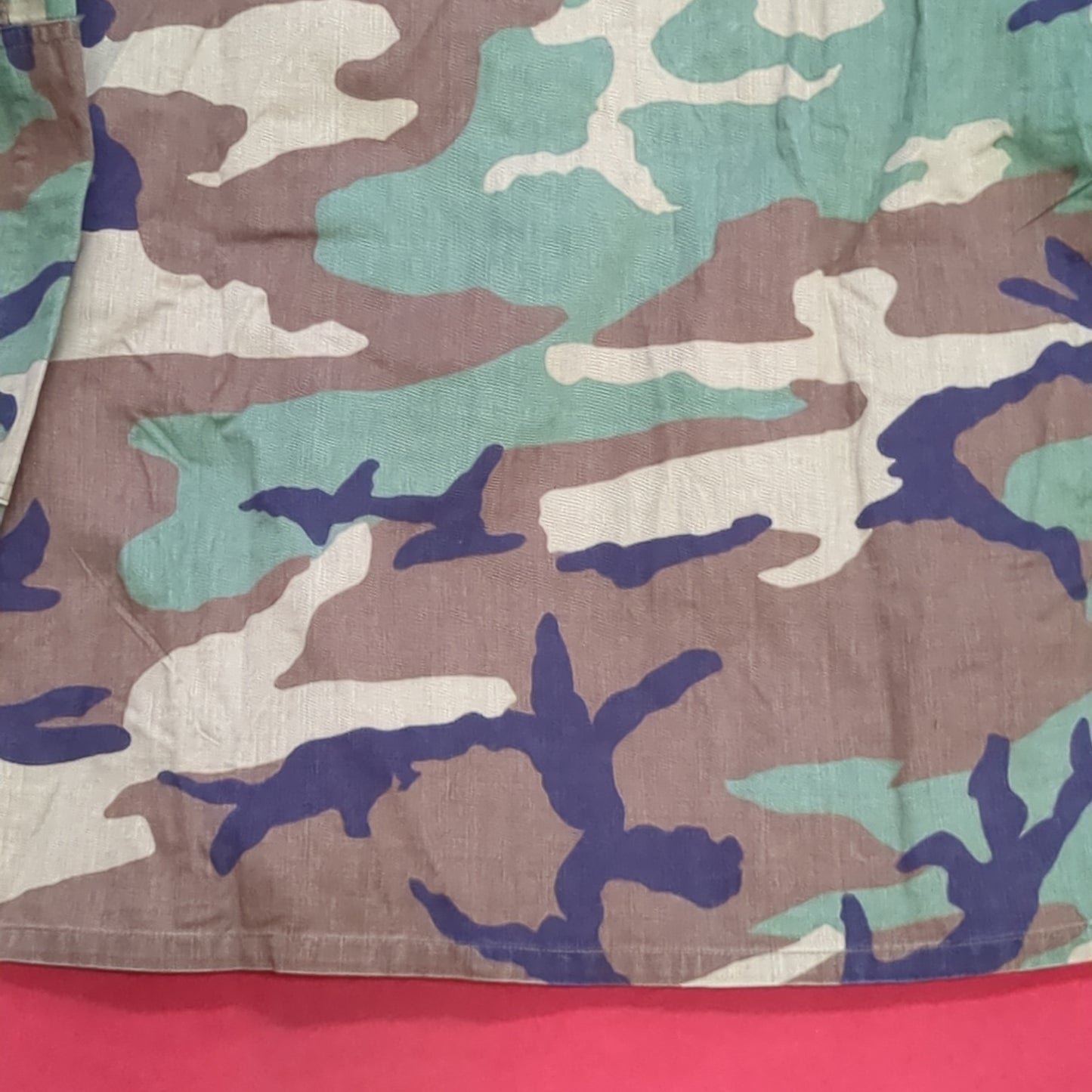 US Army Medium Regular BDU Woodland Top Jacket Used (a10 DC4-E)