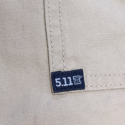 5.11 TACTICAL Men's 32 W/34 L Style-74251 Khaki Pants Tactical Series Excellent Condition (A13  db7-4)