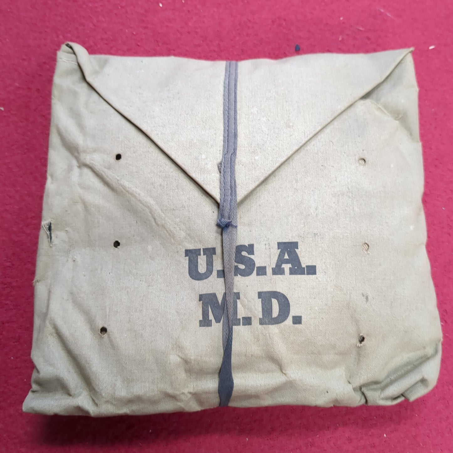 Vintage WWII US Military Kemi-Therm Field Heating Pad (A13 db7-g)