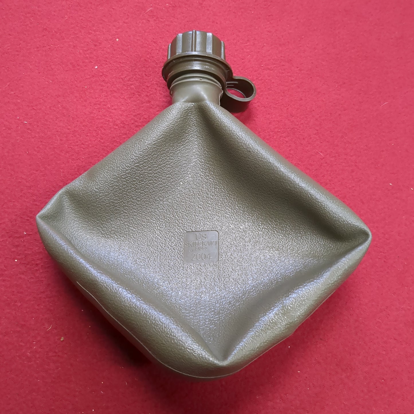 US Army 2Quart Collapsible Canteen dated 2004 (A13- db7-C115)