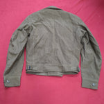 WWII 1946 34R IKE Jacket, Field, Wool OD Good Condition (a11L)