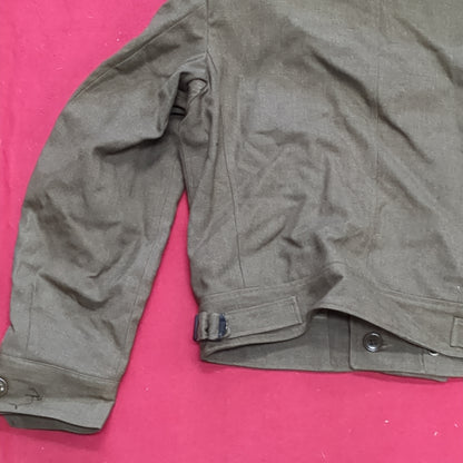 WWII 1946 34S IKE Jacket, Field, Wool OD Good Condition (a11 db09-x)