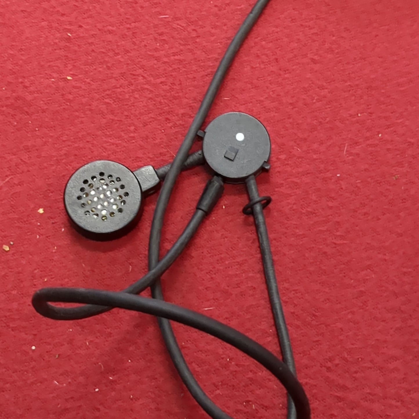 US Army Thales Racal Commercial Lightweight MBITR Radio Headset 1600551-2 Used (fc03-u)