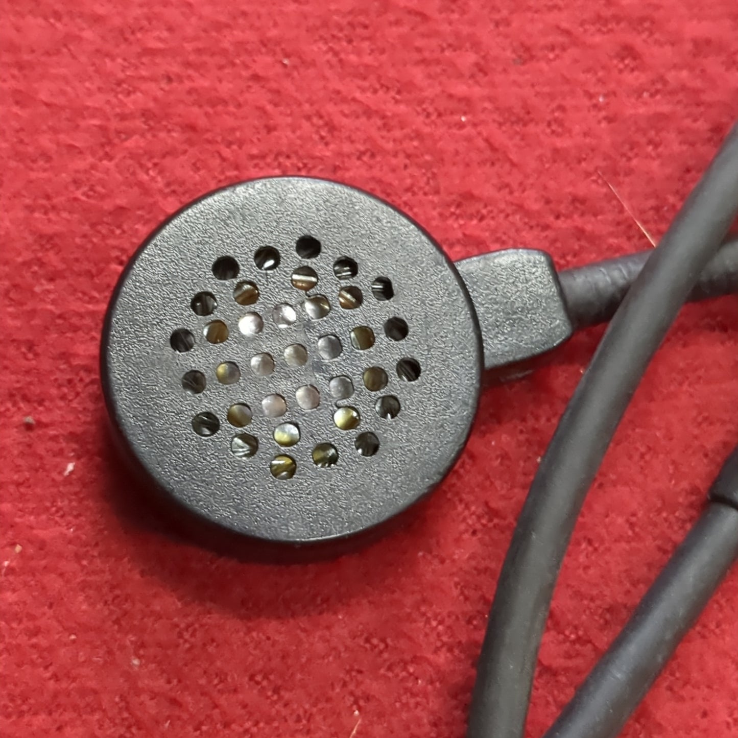 US Army Thales Racal Commercial Lightweight MBITR Radio Headset 1600551-2 Used (fc03-u)