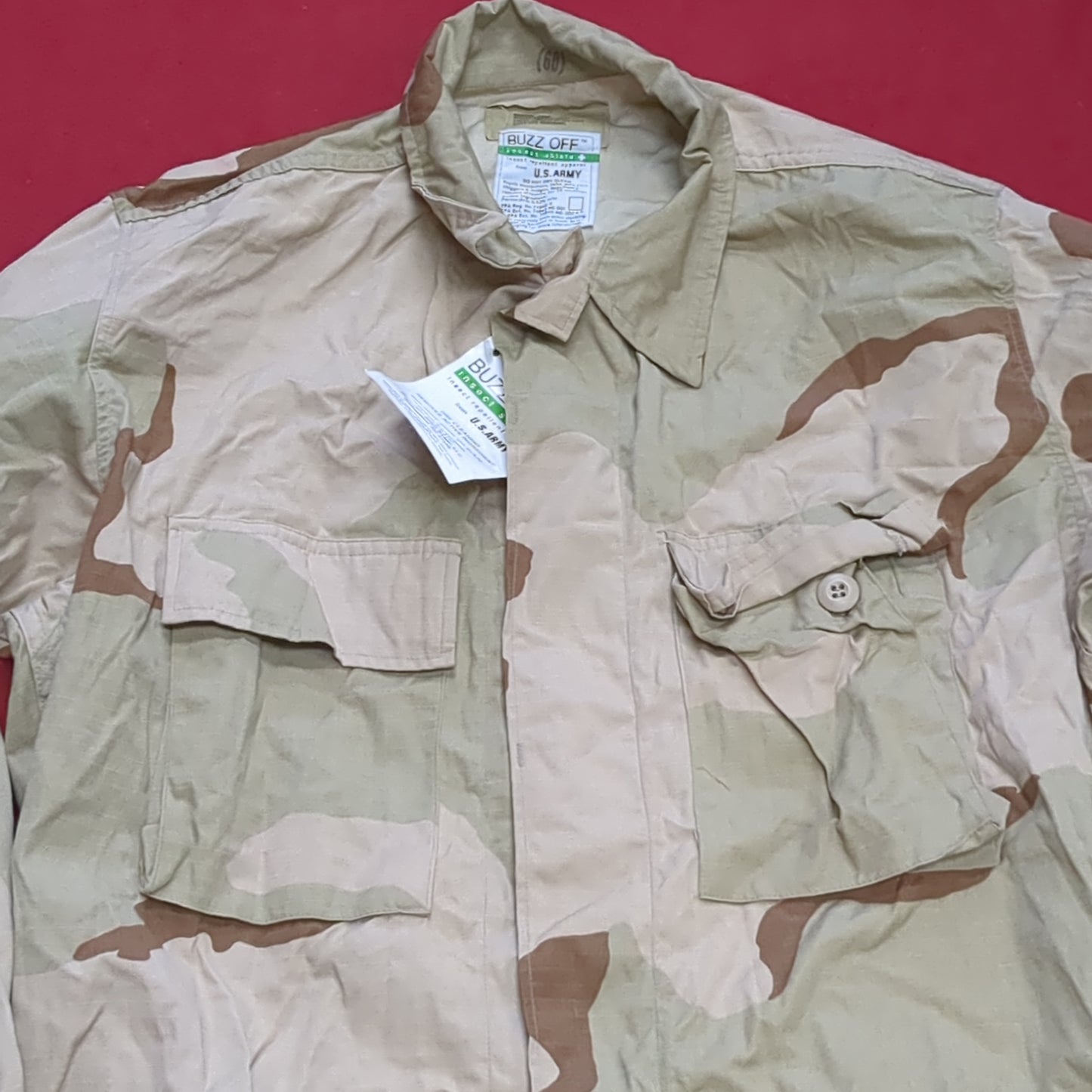 NWT Medium Long DCU Desert Camo Top Jacket Uniform (a24 da9-w)