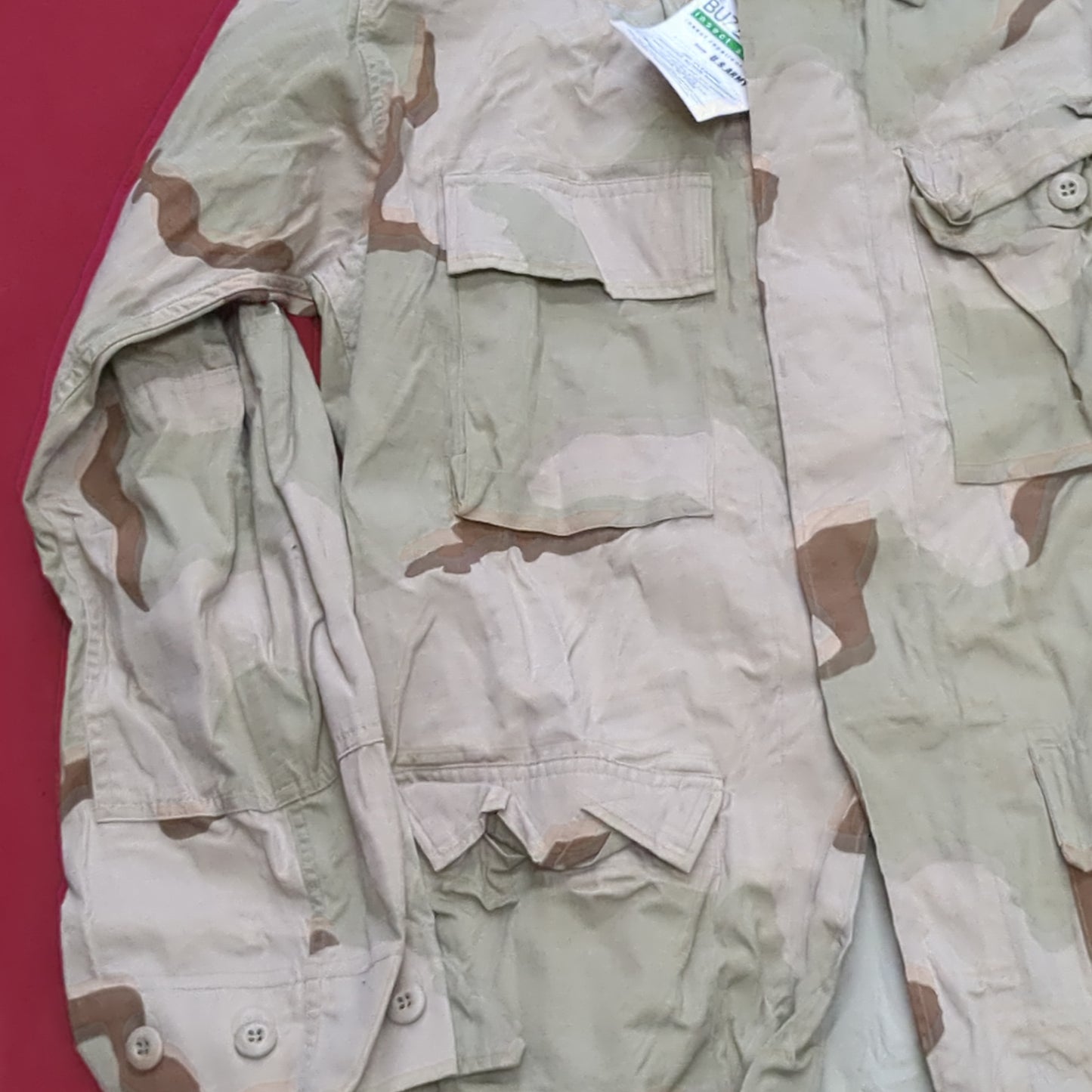 NWT Medium Long DCU Desert Camo Top Jacket Uniform (a24 da9-w)