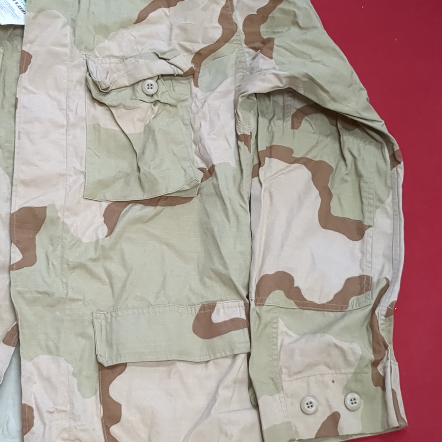 NWT Medium Long DCU Desert Camo Top Jacket Uniform (a24 da9-w)