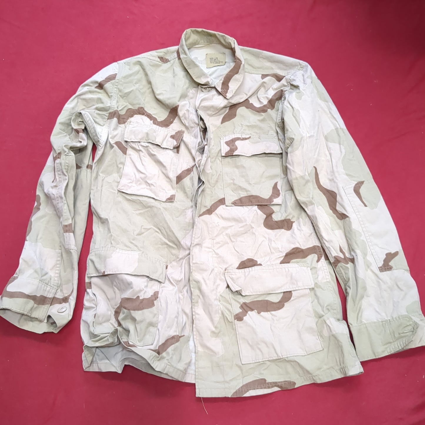Medium X-Long DCU Desert Camo Top Jacket Uniform Good Condition (a24 da9-h)