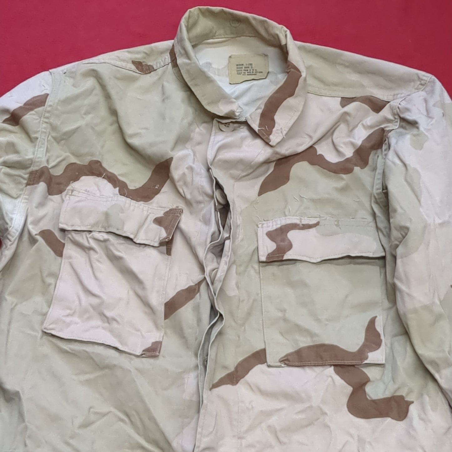 Medium X-Long DCU Desert Camo Top Jacket Uniform Good Condition (a24 da9-h)
