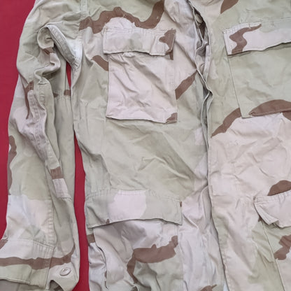 Medium X-Long DCU Desert Camo Top Jacket Uniform Good Condition (a24 da9-h)