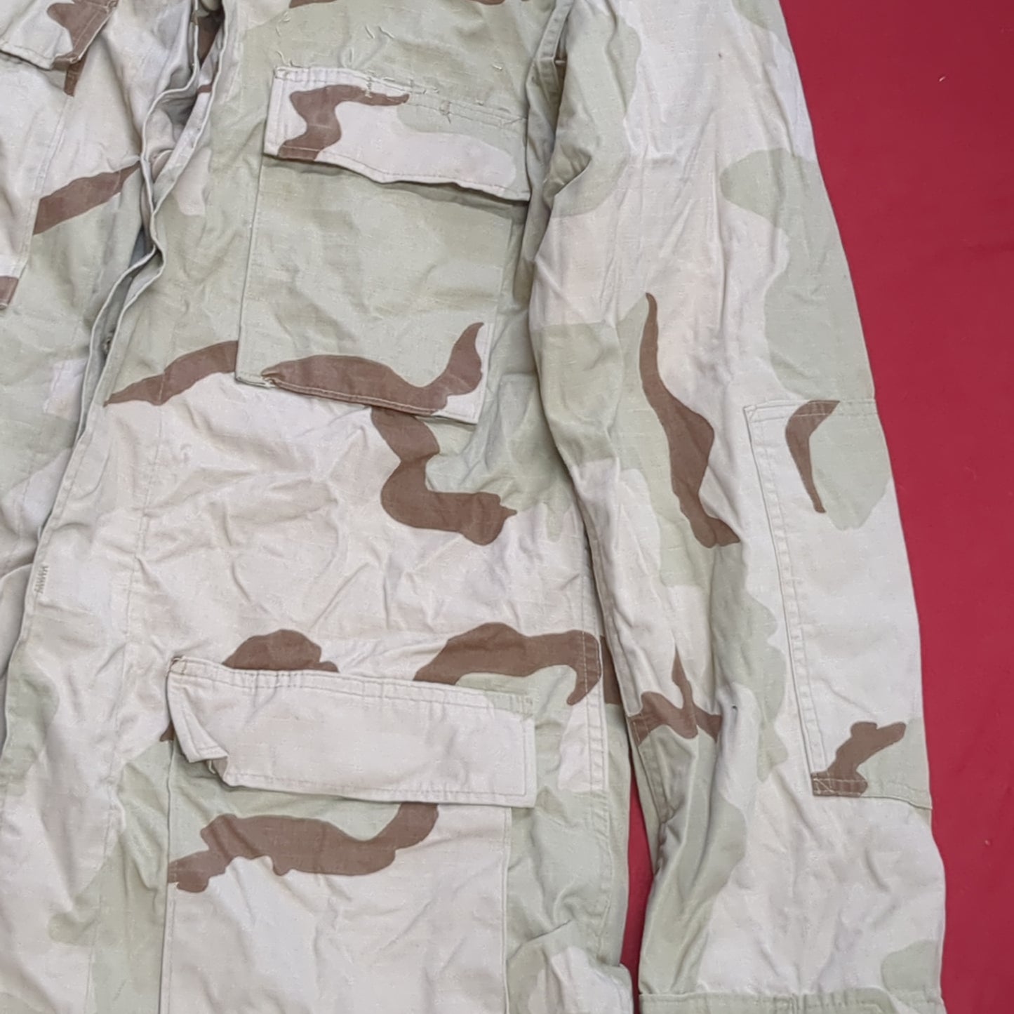 Medium X-Long DCU Desert Camo Top Jacket Uniform Good Condition (a24 da9-h)