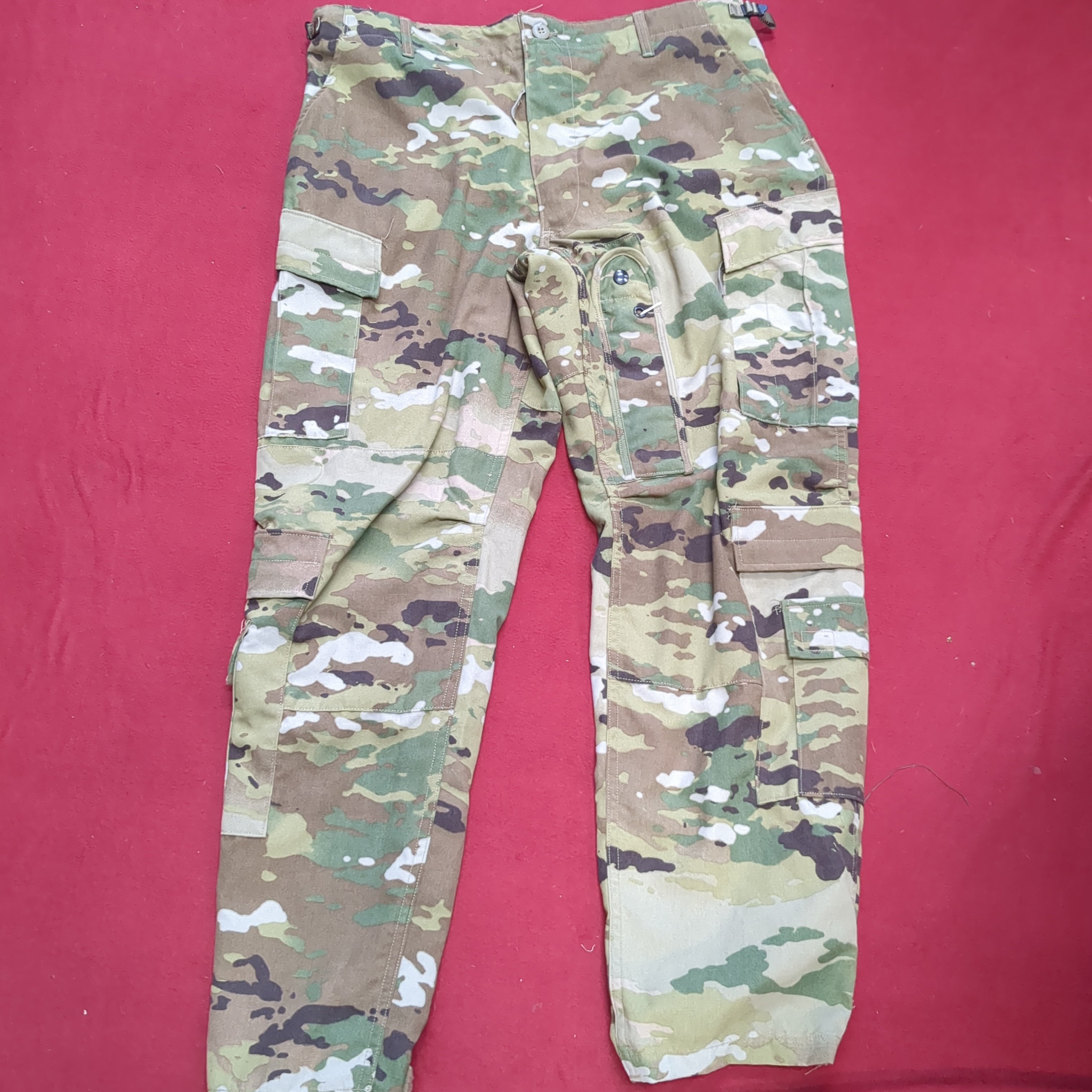 SET of US Army Flight Large Short Combat Aircrew Uniform Top Pants