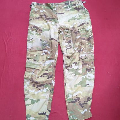SET of US Army Flight Large Short Combat Aircrew Uniform Top Pants OCP Multicam Good Condition (ocp3- fa17-SEP52)
