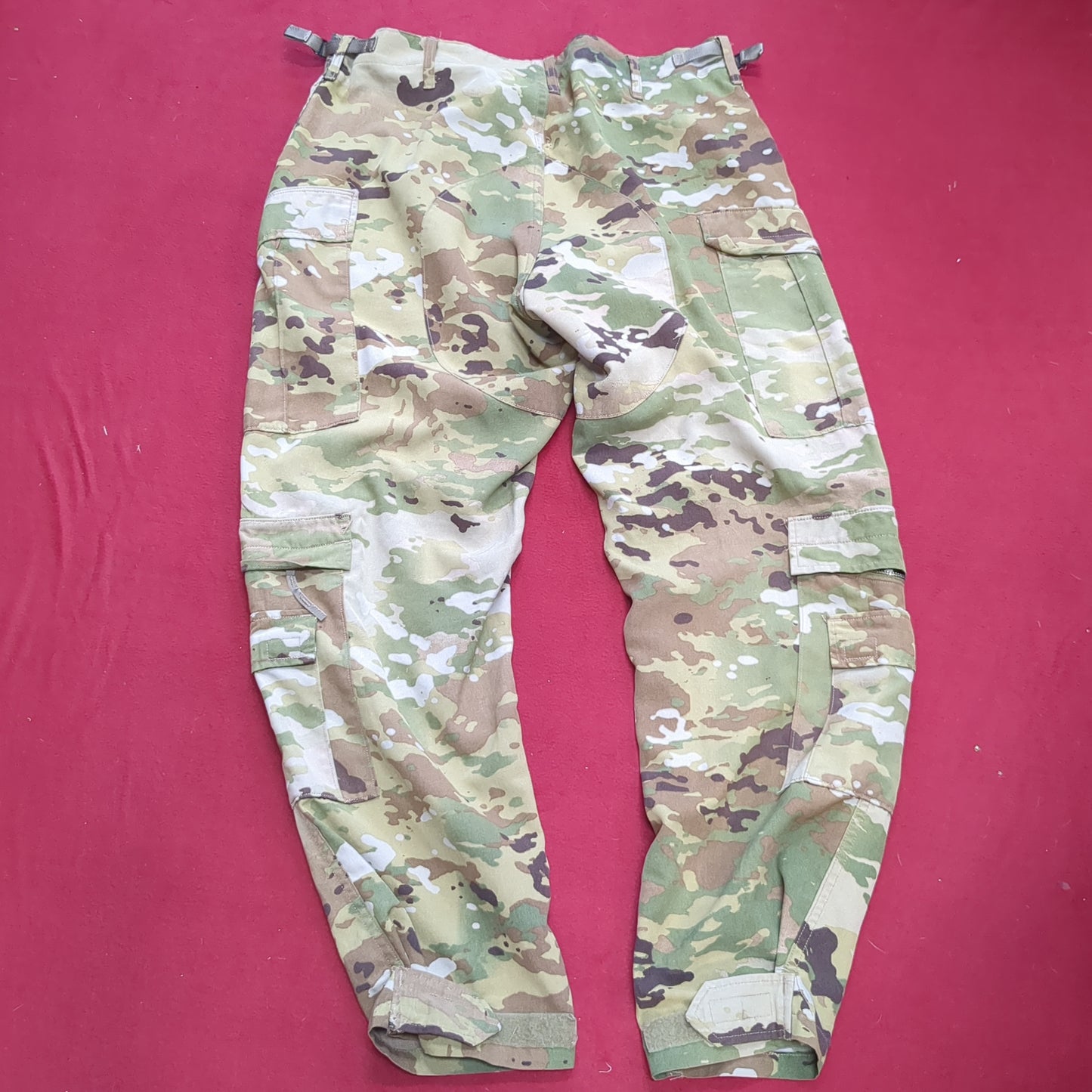 SET of US Army Flight Large Short Combat Aircrew Uniform Top Pants OCP Multicam Good Condition (ocp3- fa17-SEP52)