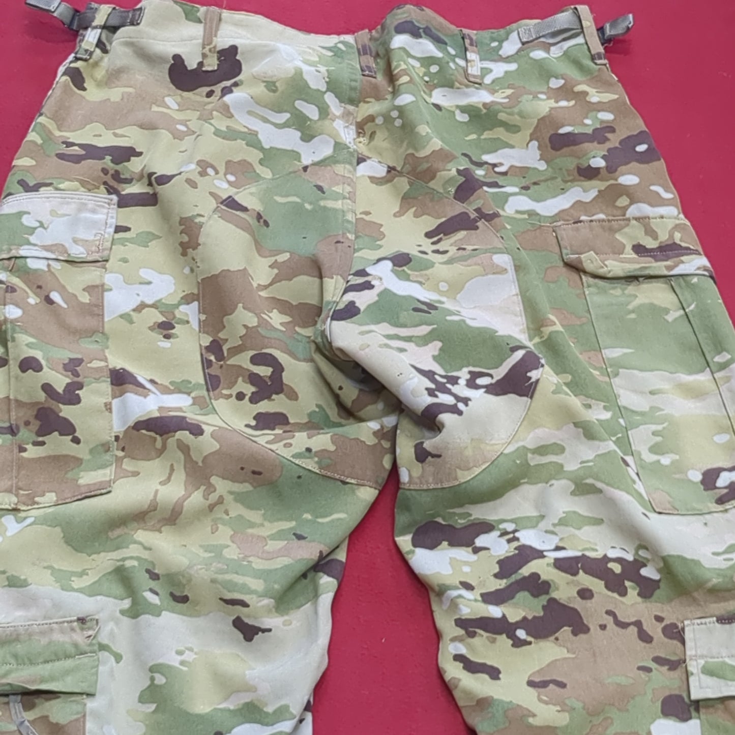 SET of US Army Flight Large Short Combat Aircrew Uniform Top Pants OCP Multicam Good Condition (ocp3- fa17-SEP52)