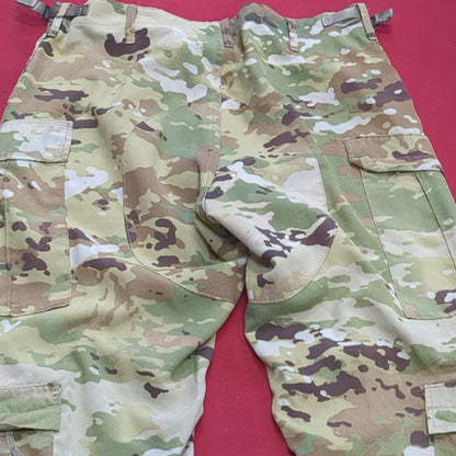 SET of US Army Flight Large Short Combat Aircrew Uniform Top Pants OCP Multicam Good Condition (ocp3- fa17-SEP52)
