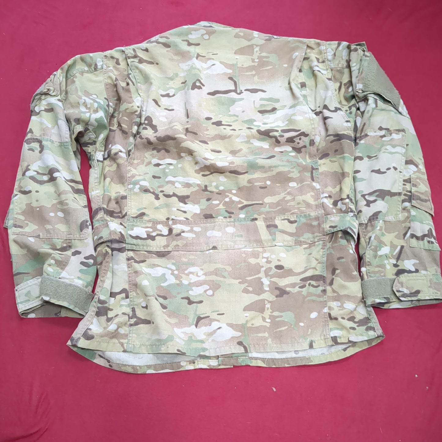 SET of US Army Flight Large Short Combat Aircrew Uniform Top Pants OCP Multicam Good Condition (ocp3- fa17-SEP52)