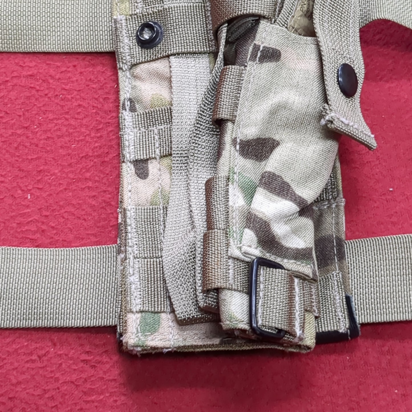 US Army Platform, Thigh-Mount LBT-6099B OCP W/ Universal Holster and Assembly Excellent Condition (ca4-SEP68)