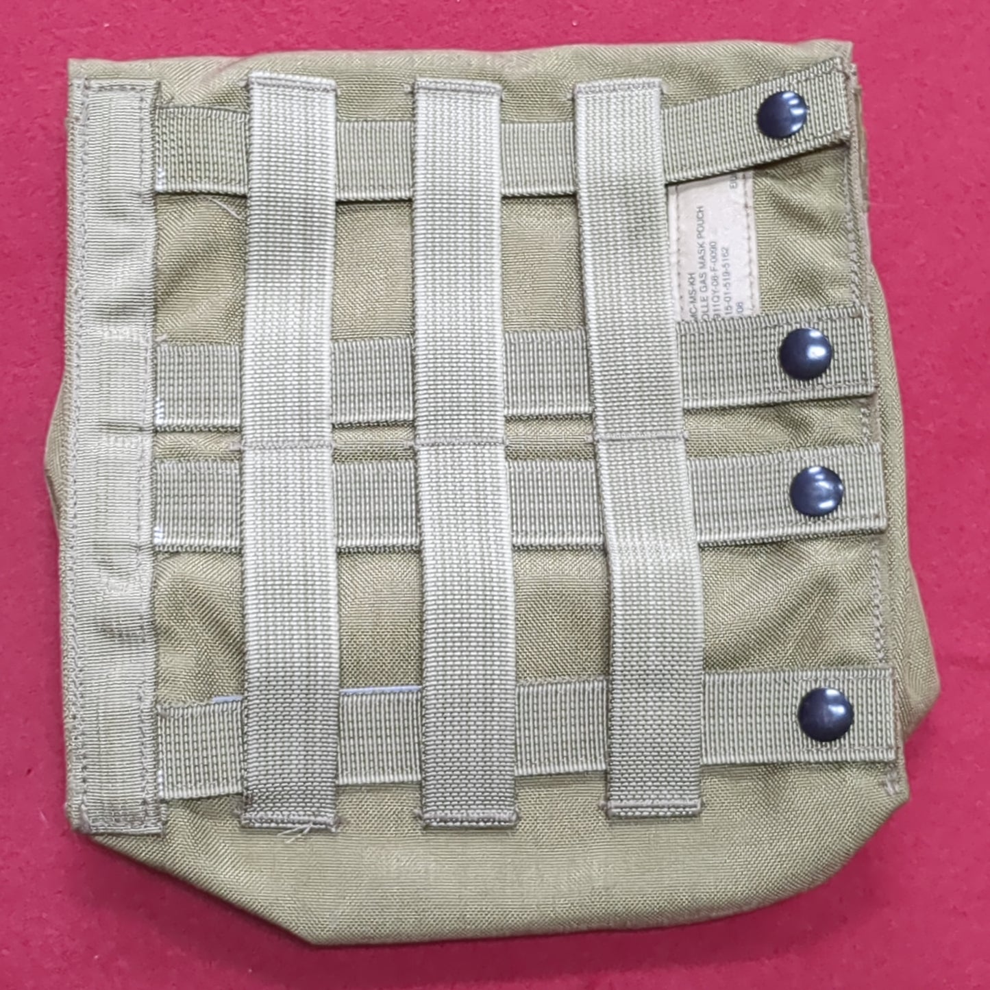 Eagle Industries Coyote Gas Mask Molle Pouch *5162* Excellent Condition (36cr- ca4-SEP74)