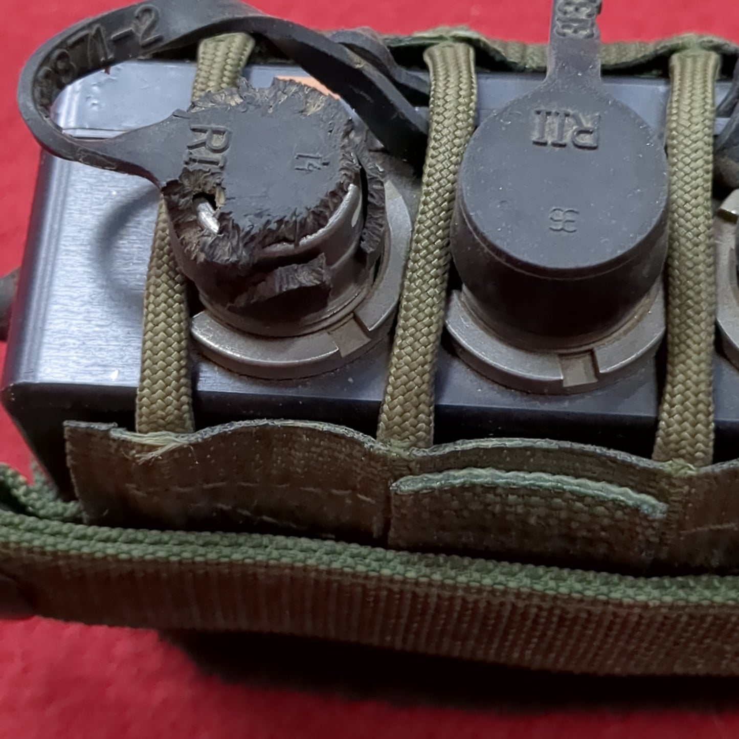 MSA Gallet Matching Box Aviation Radio Communications 590028A (fc04-g469)