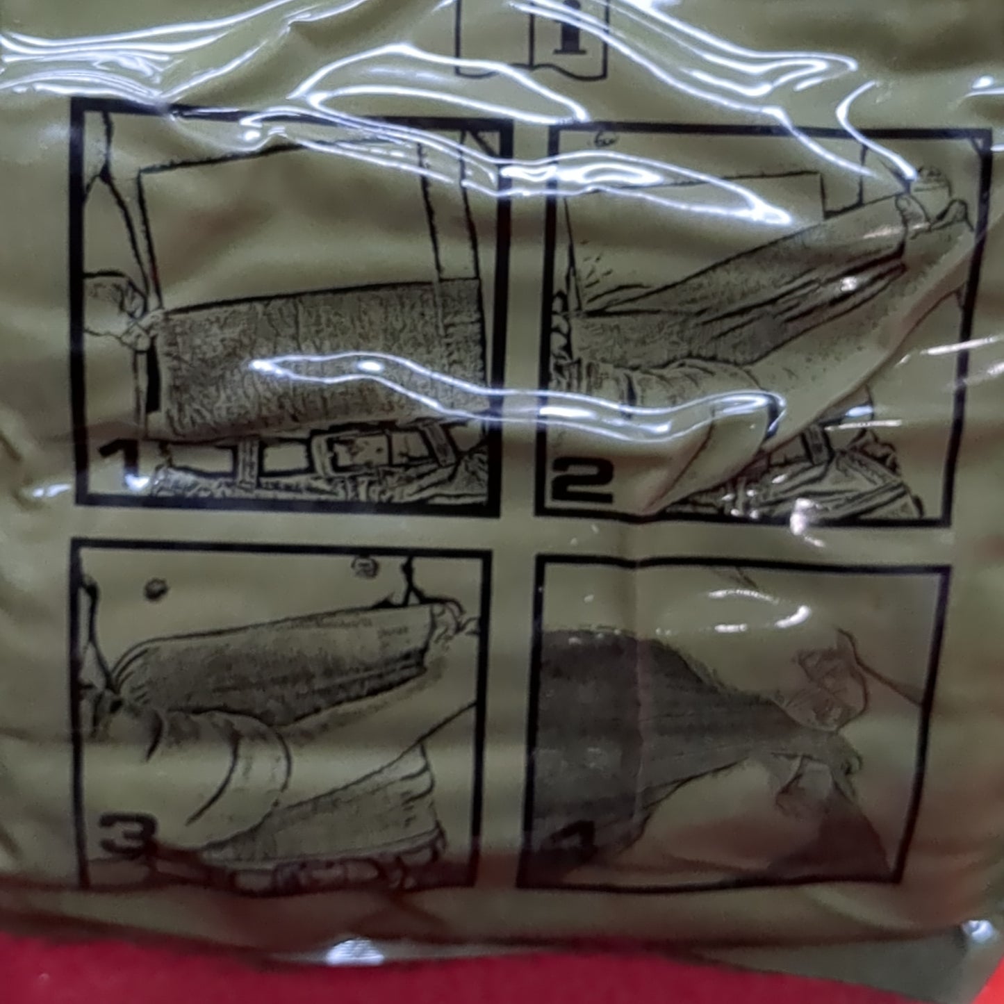 NAR Emergency Trauma Dressing Abdomimal 6" x 12" x 12" x 70" Exp 02-2021 (01d ifak  ac07-12)