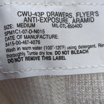USGI Flyers Aramid Thermal Anti-Exposure Set Medium Top/Bottoms (eb08-SEP130)