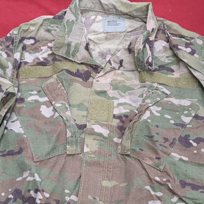 SET of US Army Small Regular Uniform OCP Top and Bottom Used (ec10-16)