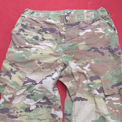 SET of US Army Small Regular Uniform OCP Top and Bottom Used (ec10-16)