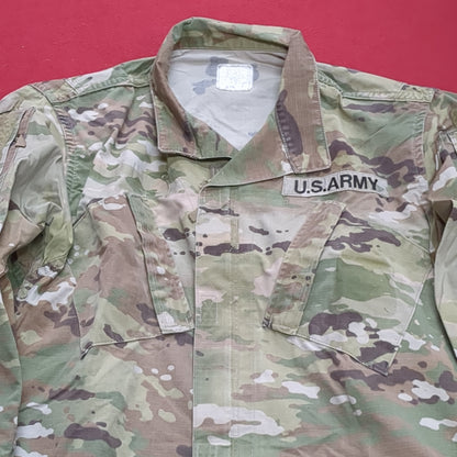 US Army Medium Regular Traditional OCP Uniform Top Scorpion Used  (ec10-3)