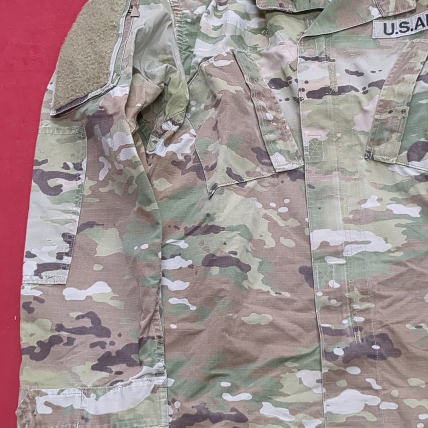 US Army Medium Regular Traditional OCP Uniform Top Scorpion Used  (ec10-3)