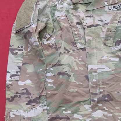 US Army Medium Regular Traditional OCP Uniform Top Scorpion Used  (ec10-3)