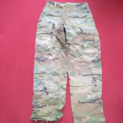 US Army Small Long Traditional OCP Uniform Pants Scorpion Used (ec10-11)
