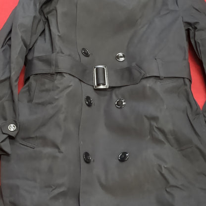 US Army Army Male 40 Regular All-Weather Black Overcoat ASU Black (BA07-16)