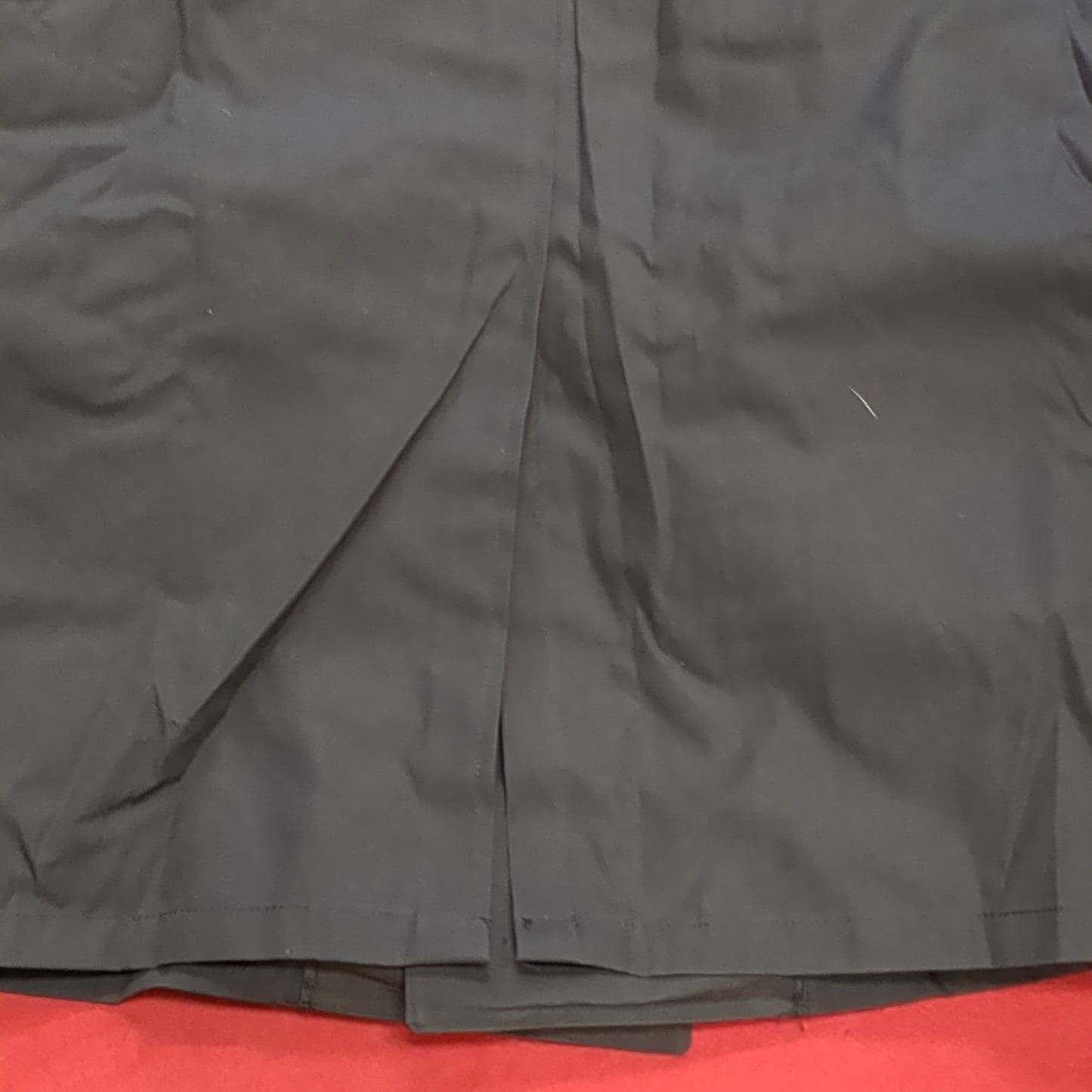 US Army Army Male 40 Regular All-Weather Black Overcoat ASU Black (BA07-16)