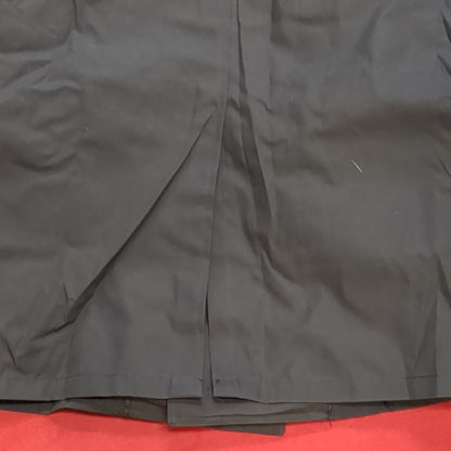 US Army Army Male 40 Regular All-Weather Black Overcoat ASU Black (BA07-16)